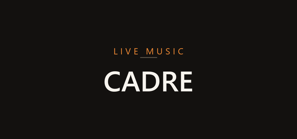 Live Music - Cadre logo
