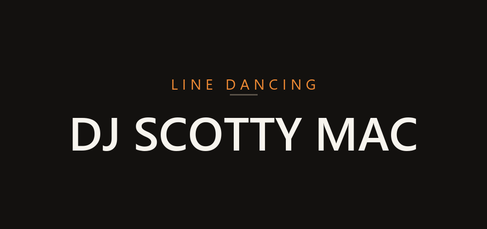 DJ Scotty Mac - Line Dancing logo